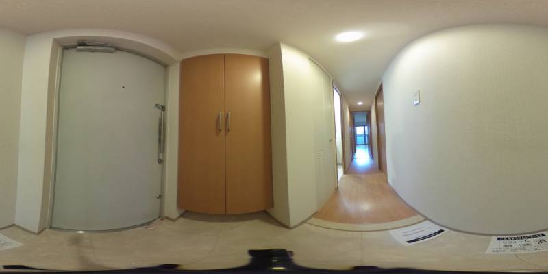 パノラマ画像玄関