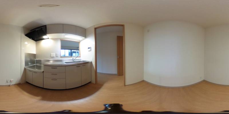 パノラマ画像キッチン