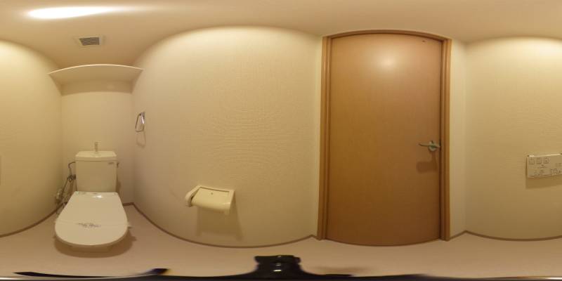 パノラマ画像トイレ