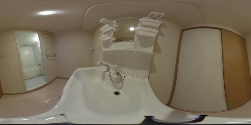 パノラマ画像洗面所