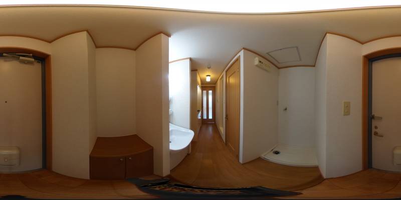 パノラマ画像玄関