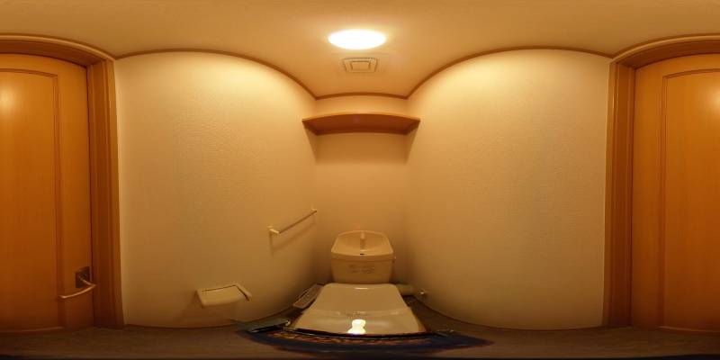 パノラマ画像トイレ