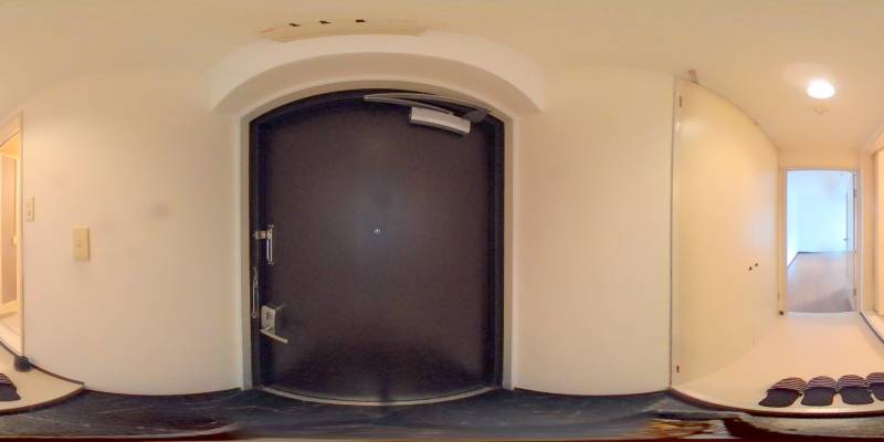 パノラマ画像玄関