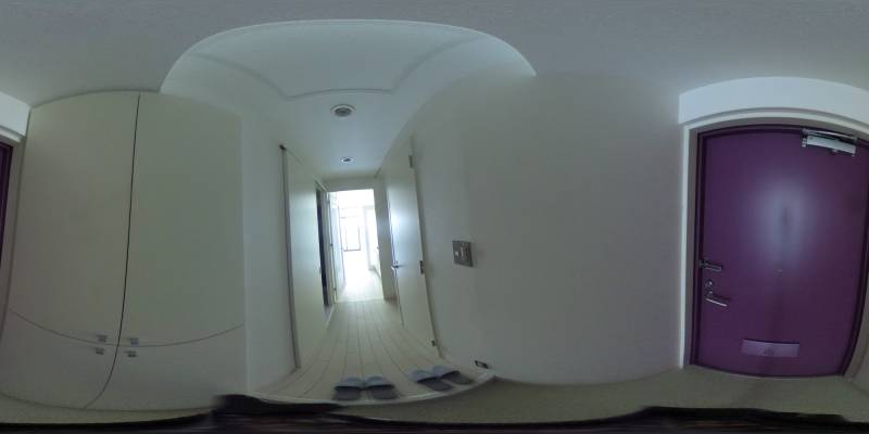 パノラマ画像玄関