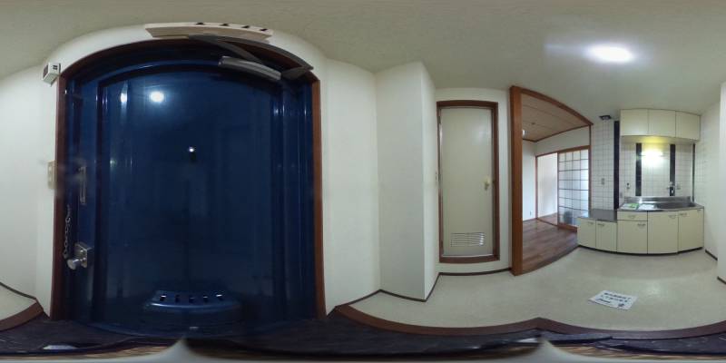 パノラマ画像玄関