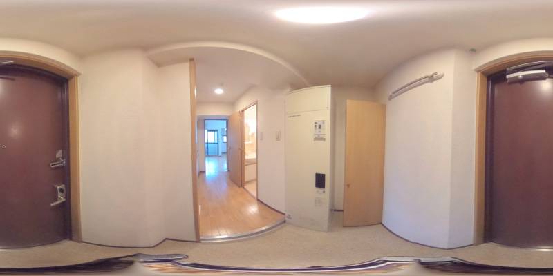 パノラマ画像玄関