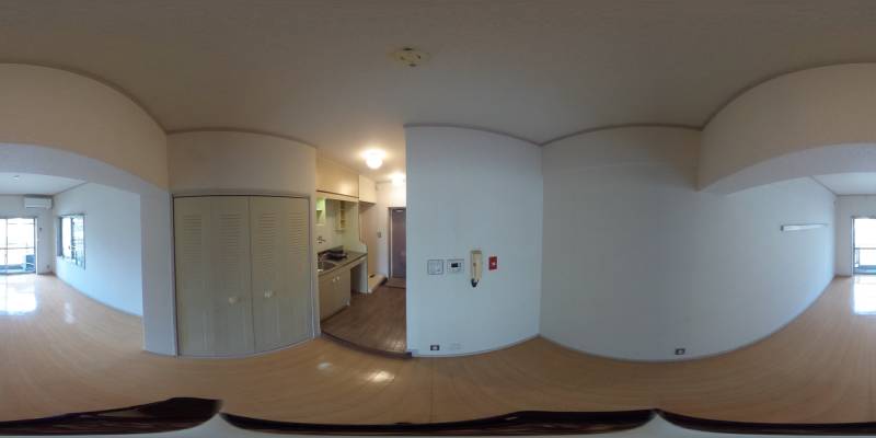 パノラマ画像洋室