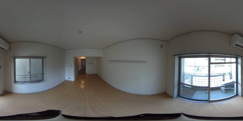 パノラマ画像洋室