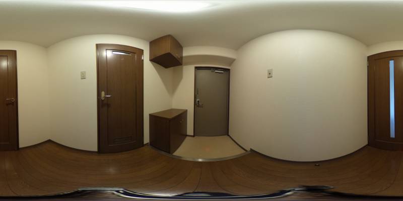 パノラマ画像玄関