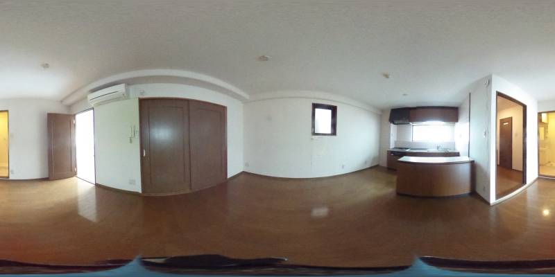 パノラマ画像リビング