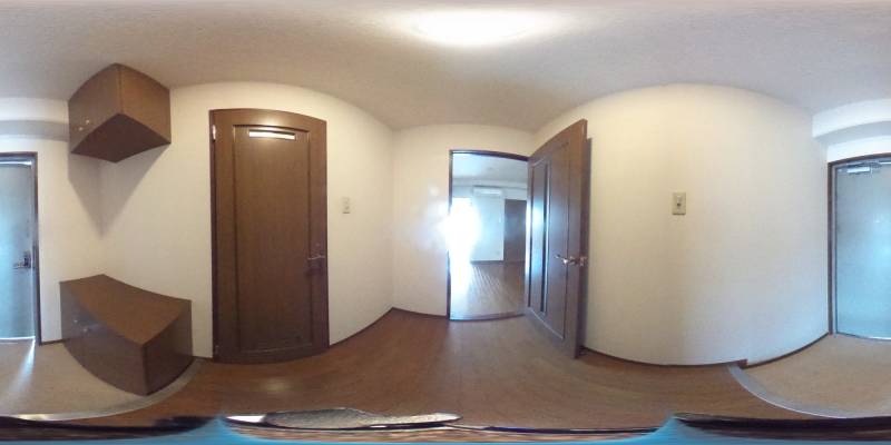 パノラマ画像玄関