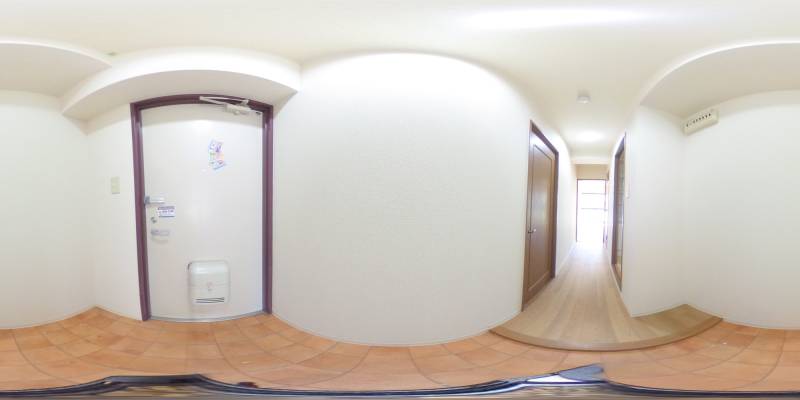 パノラマ画像玄関