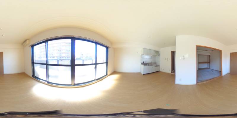 パノラマ画像リビング