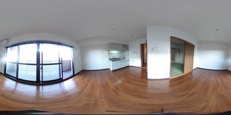 パノラマ画像リビング