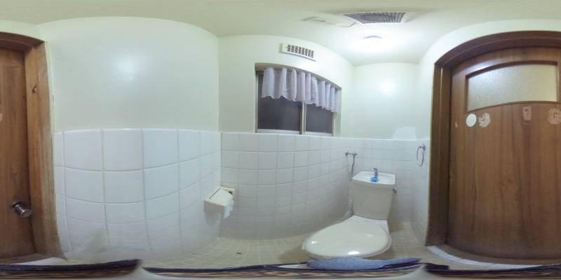 パノラマ画像トイレ