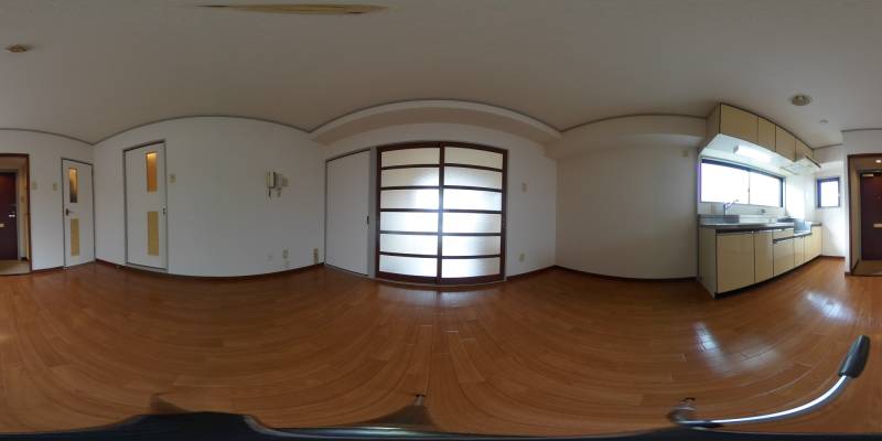 パノラマ画像リビング