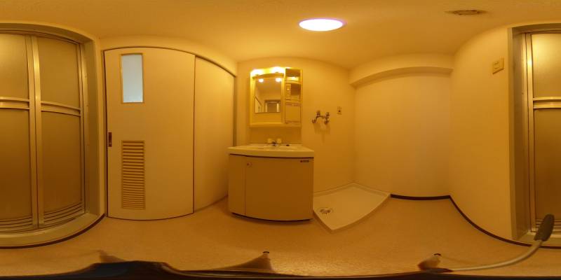 パノラマ画像洗面所