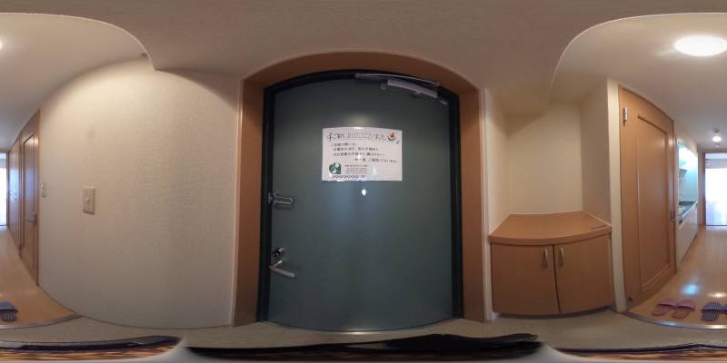 パノラマ画像玄関