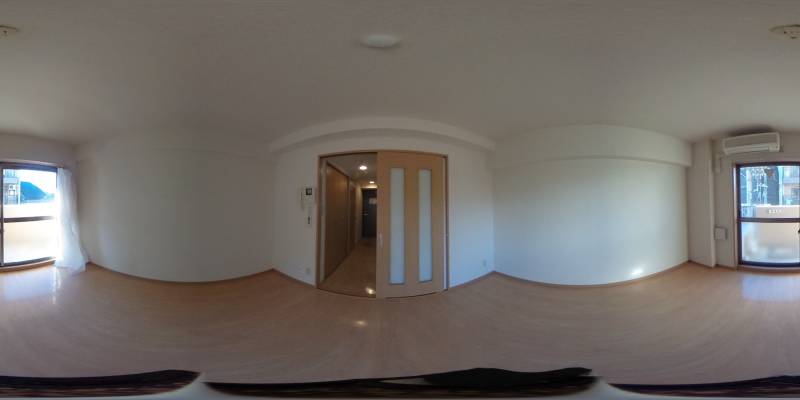 パノラマ画像洋室