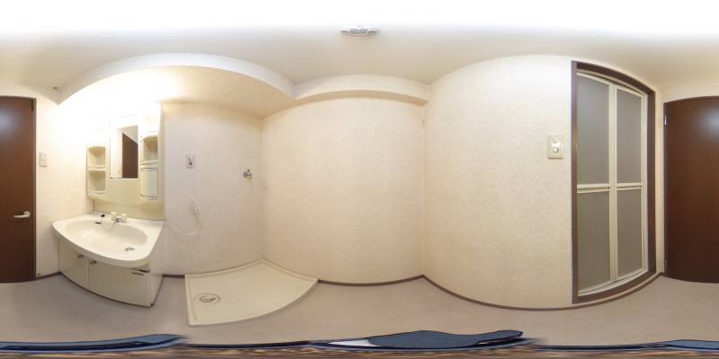 パノラマ画像洗面所