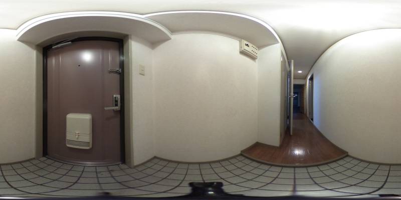 パノラマ画像玄関