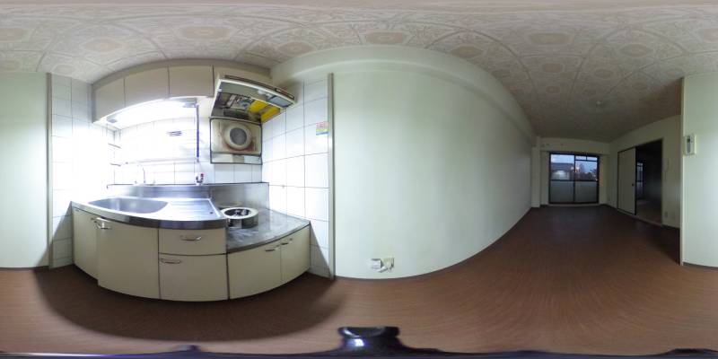 パノラマ画像リビング