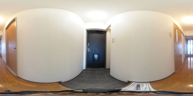 パノラマ画像玄関