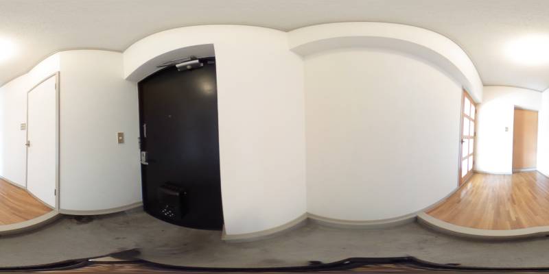 パノラマ画像玄関