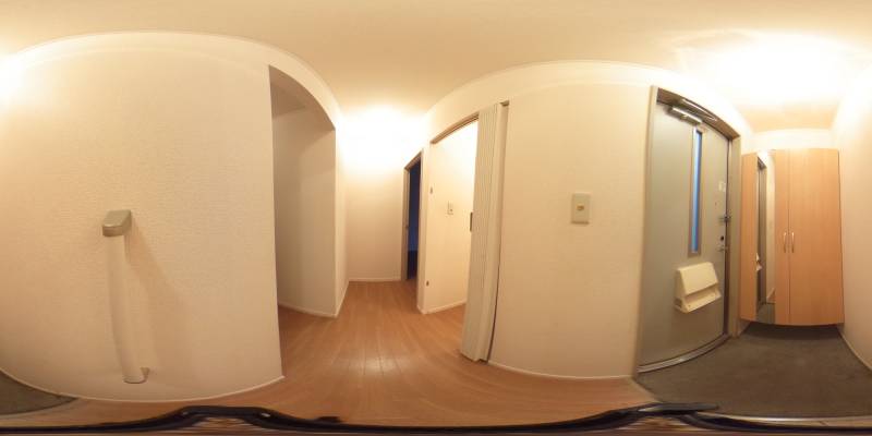 パノラマ画像玄関