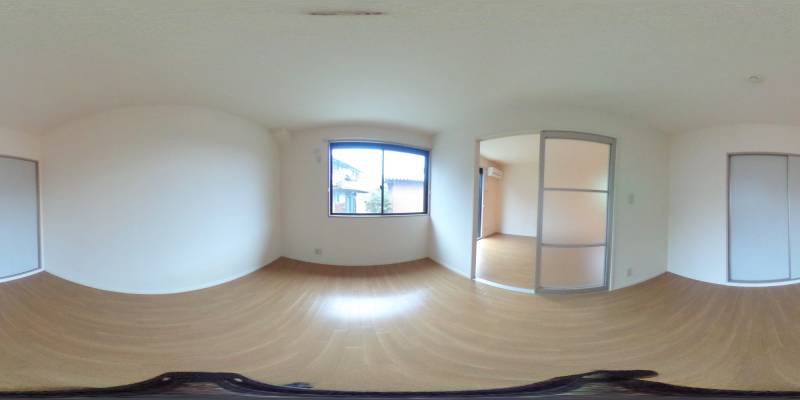 パノラマ画像洋室