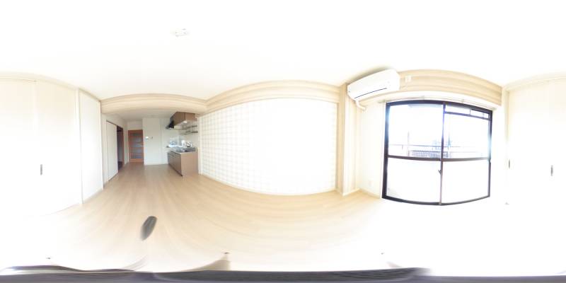 パノラマ画像リビング