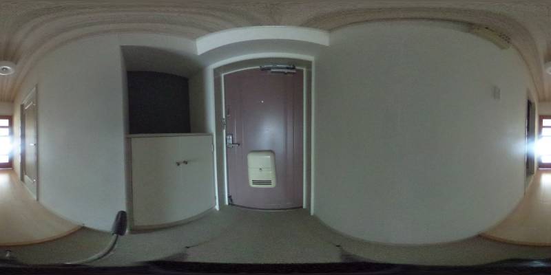 パノラマ画像玄関