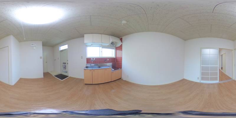 パノラマ画像リビング