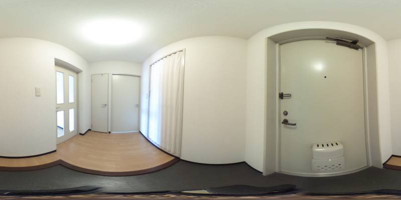 パノラマ画像玄関