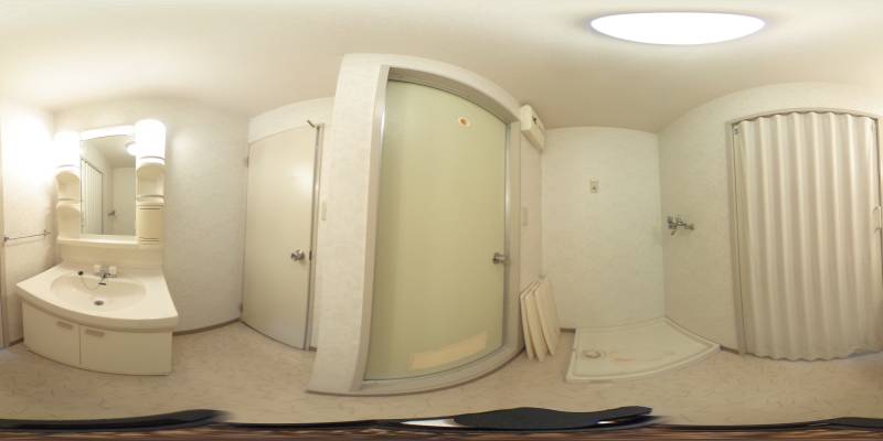 パノラマ画像洗面所