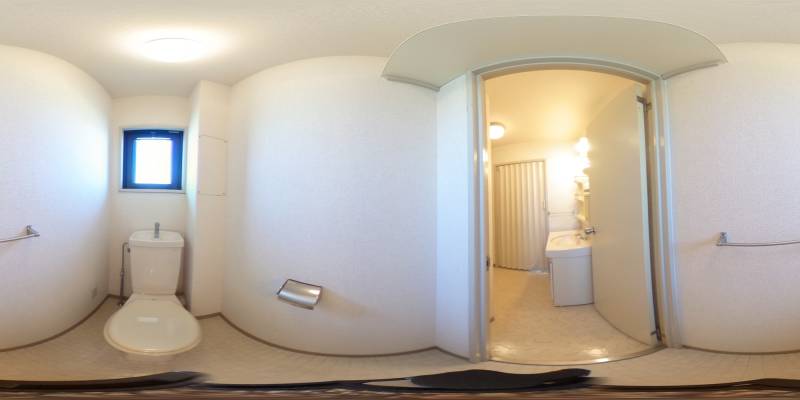 パノラマ画像トイレ