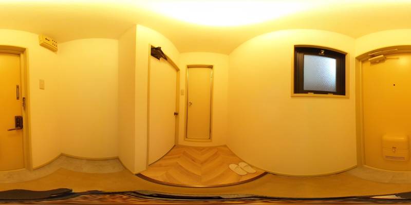 パノラマ画像玄関