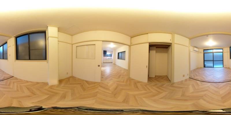 パノラマ画像洋室