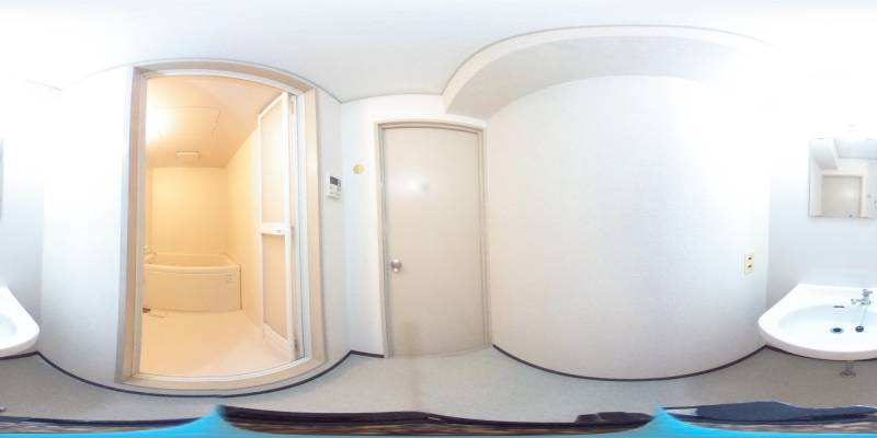 パノラマ画像洗面所