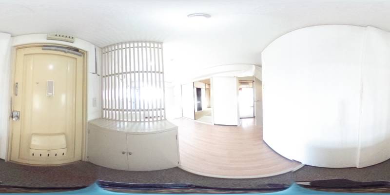 パノラマ画像玄関