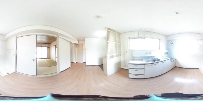 パノラマ画像リビング