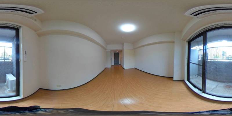 パノラマ画像洋室