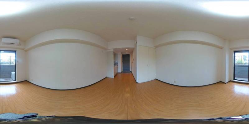 パノラマ画像洋室