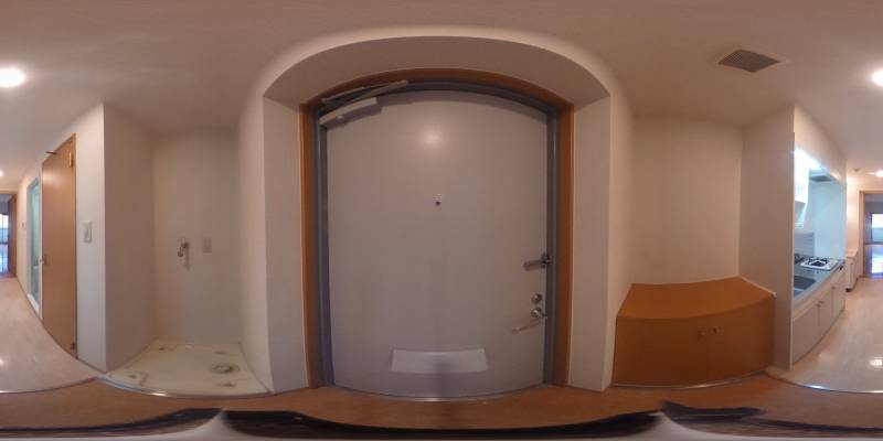 パノラマ画像玄関