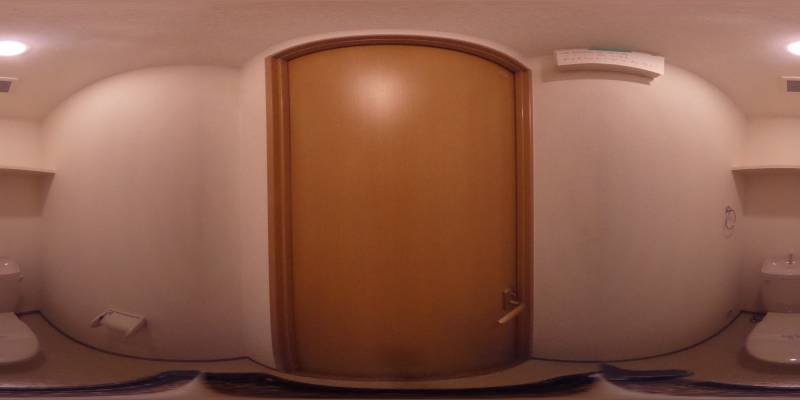 パノラマ画像トイレ