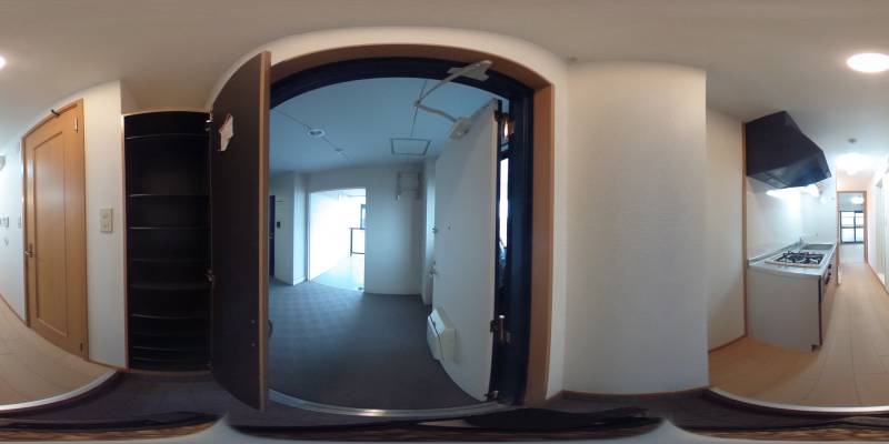 パノラマ画像玄関