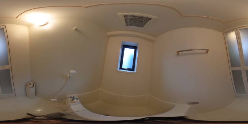 パノラマ画像バスルーム