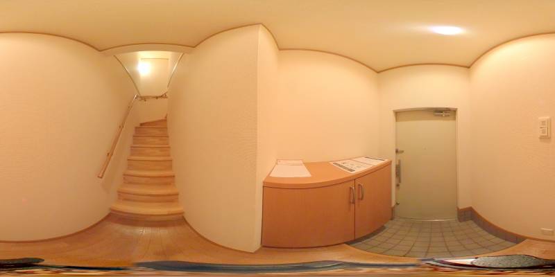 パノラマ画像玄関