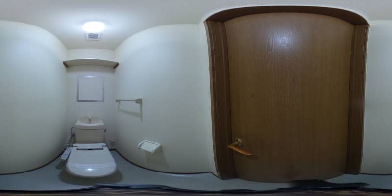パノラマ画像トイレ