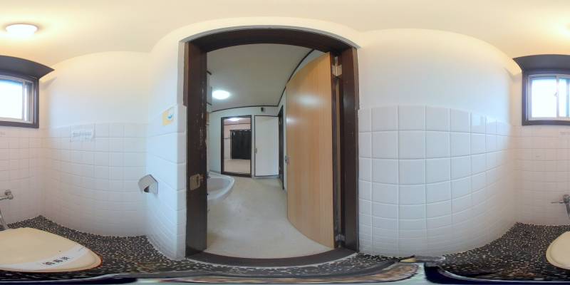 パノラマ画像トイレ